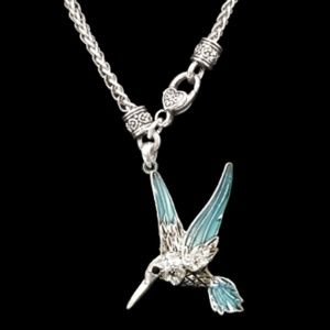 Hummingbird Clasp Necklace